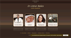 Desktop Screenshot of drlintner.hu